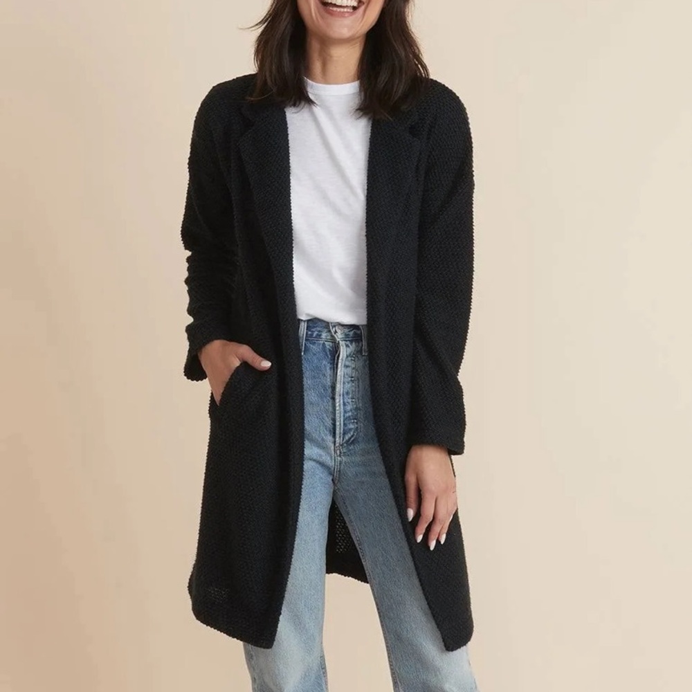 Never worn Marine Layer Birdseye cardigan coat